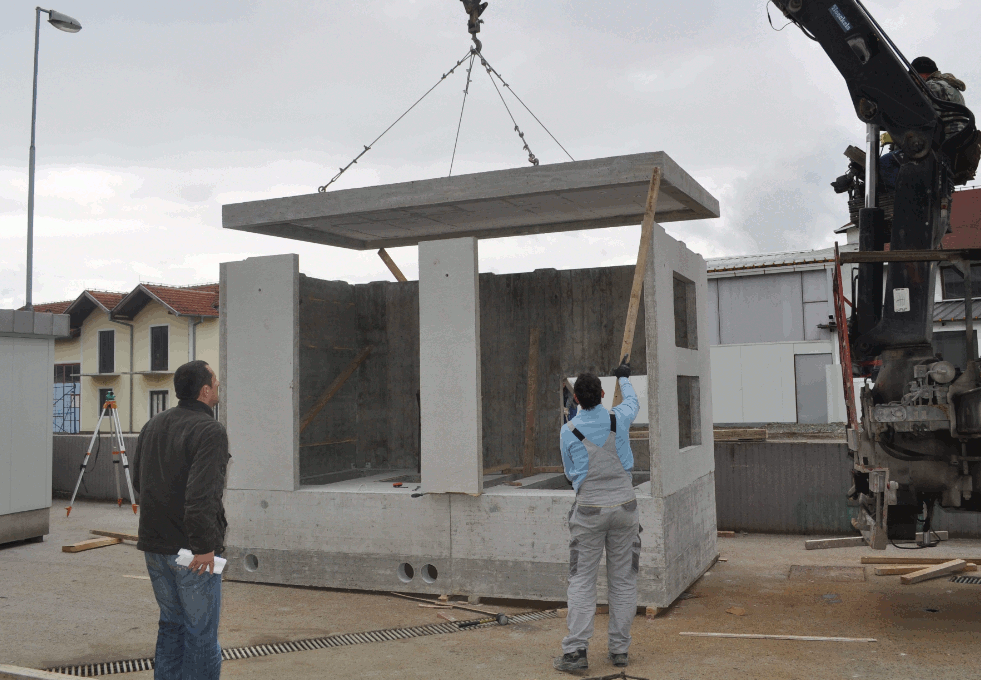 Postavljanje trafostanice